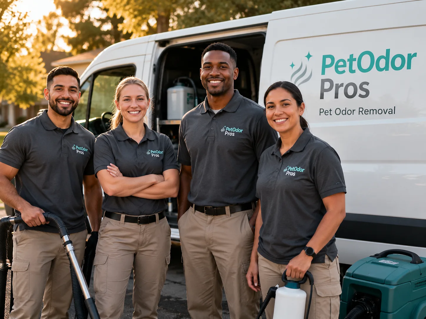 Pet Odor Removal team serving Georgetown, CA